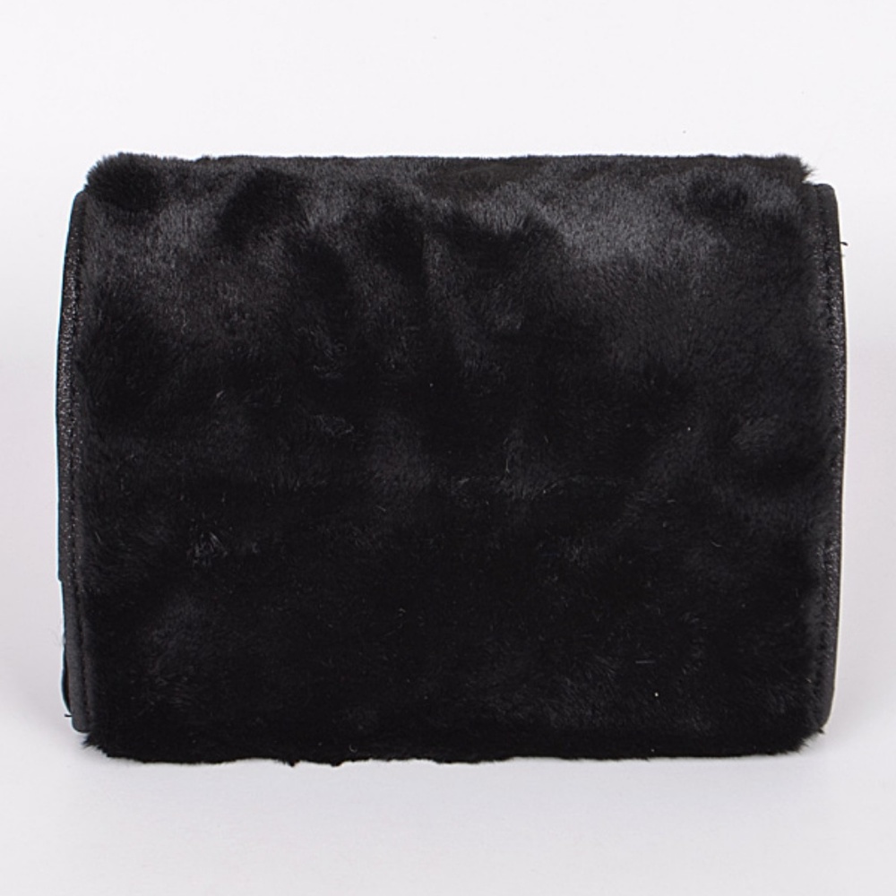 Faux Fur hobo crossbody clutch bag NWT - Picture 3 of 7